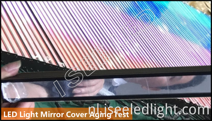 Mirror LED Light Digital Controllable aging test